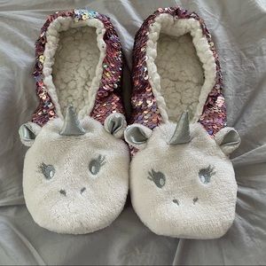 Justice girls slippers